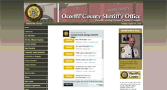 Desktop Screenshot of oconeesheriff.org